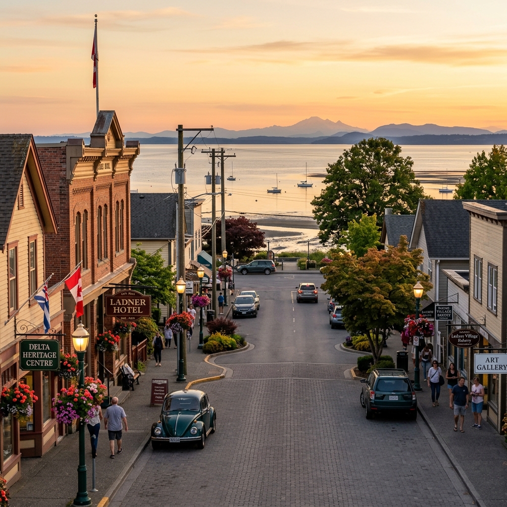 Ladner Village in Delta BC