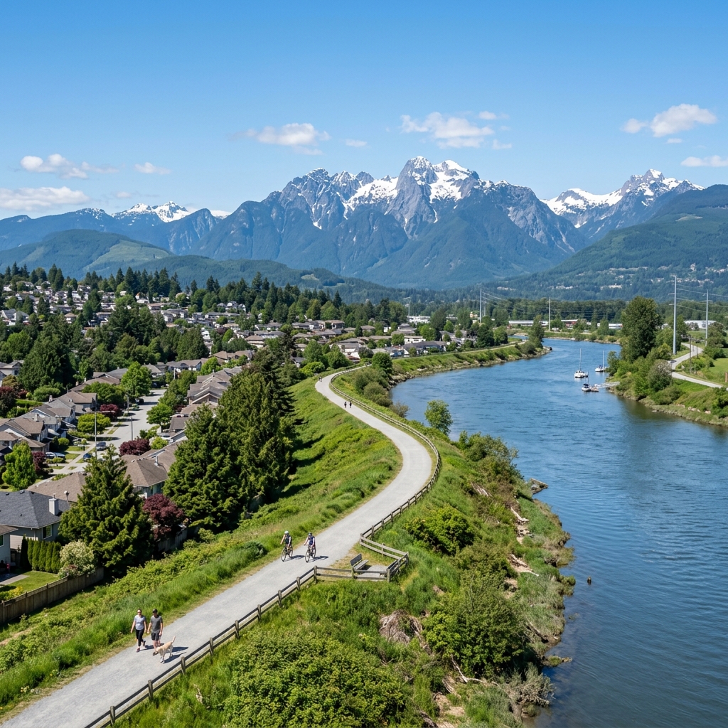 Port Coquitlam PoCo Trail Pitt River Golden Ears