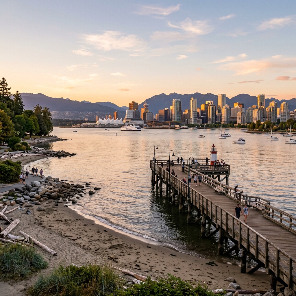 West Vancouver Dundarave Pier waterfront