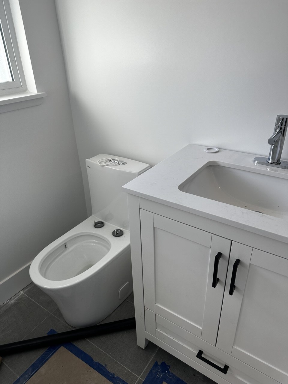 Bathroom Vanity & Toilet Installation