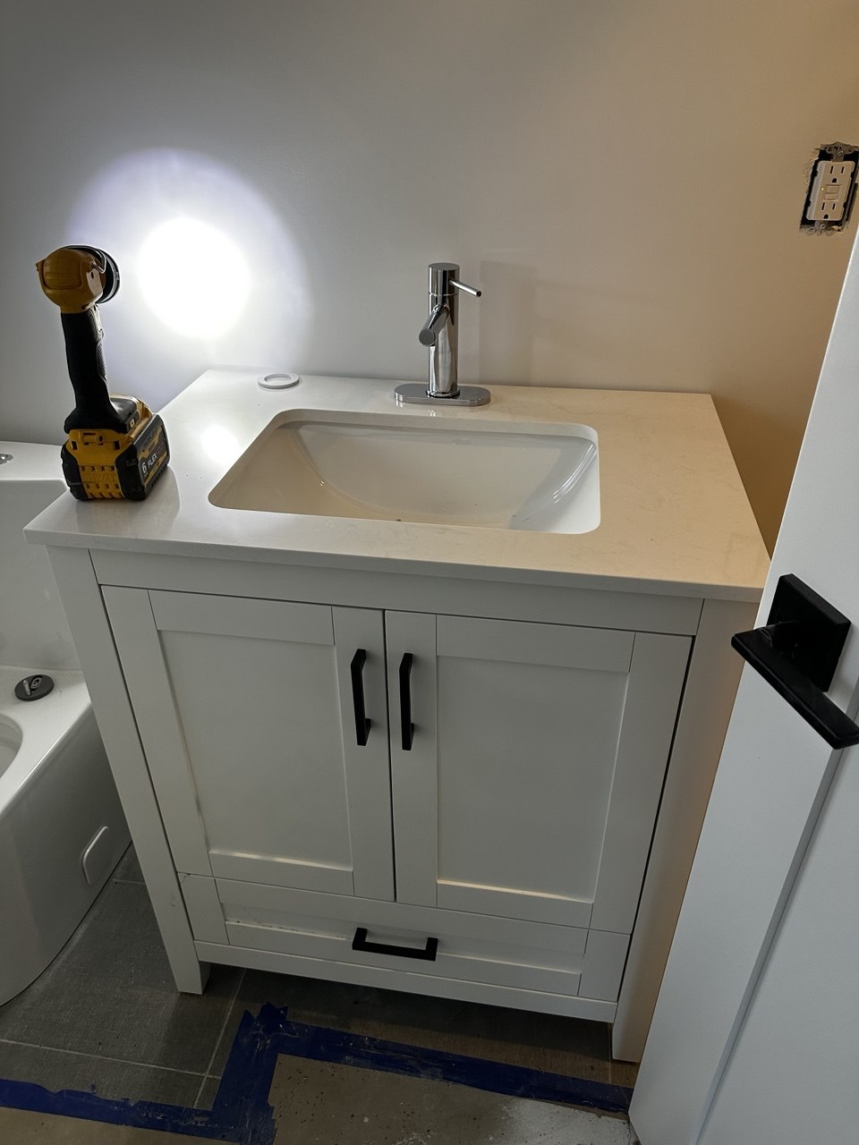 Bathroom Vanity & Toilet Installation