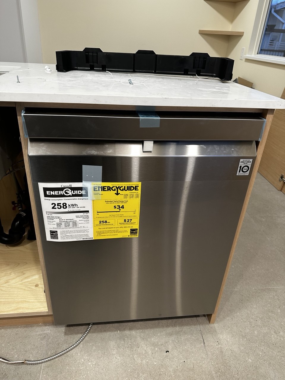 Built-In Dishwasher Installation