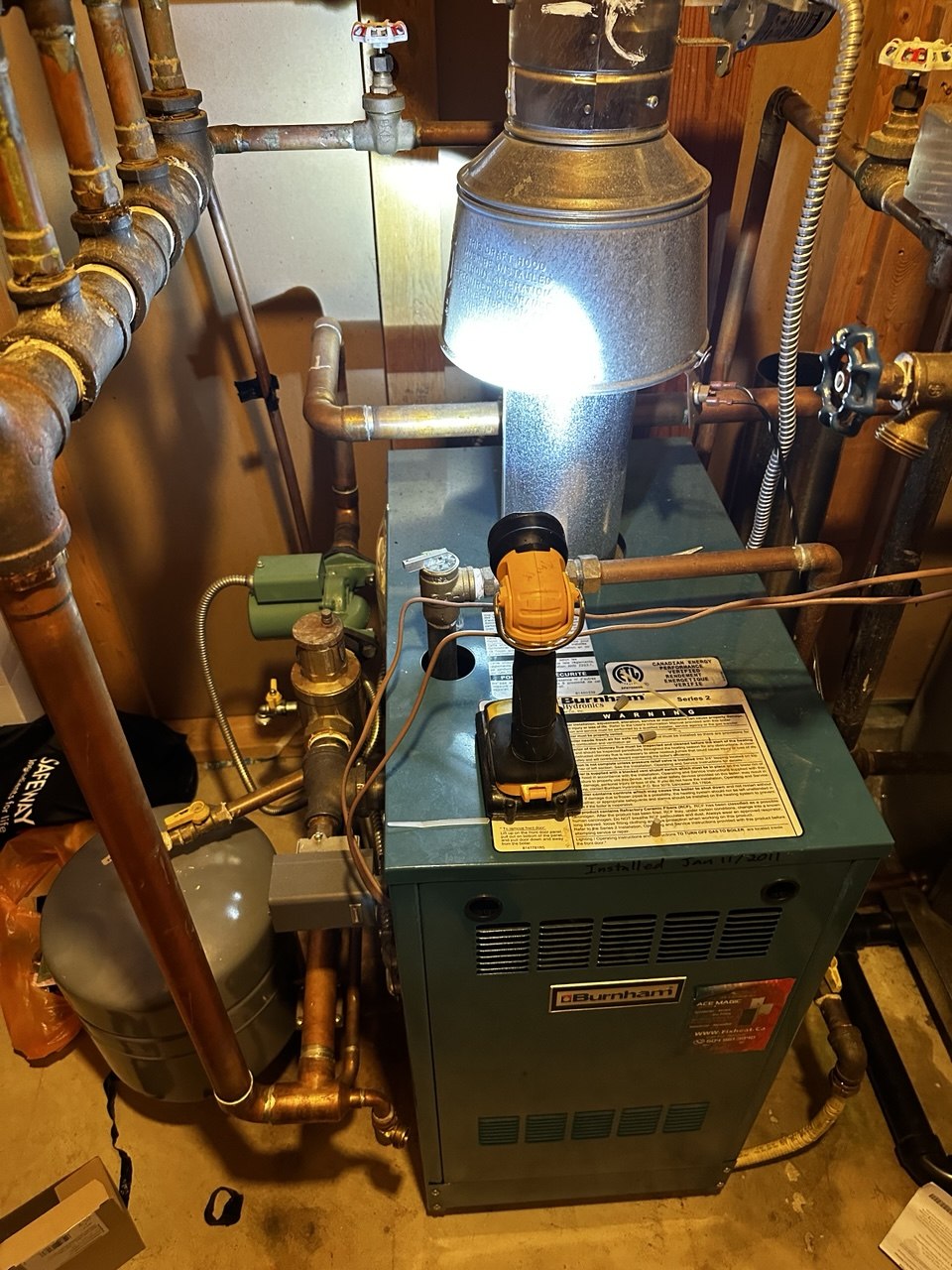 Burnham Boiler – Zone Valve Replacement & Annual Service