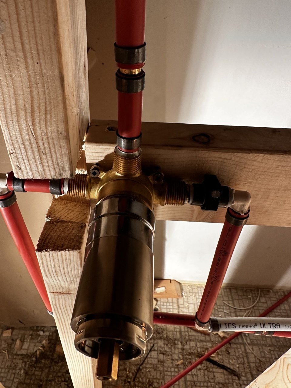 Custom Shower Base & Rough-In Installation