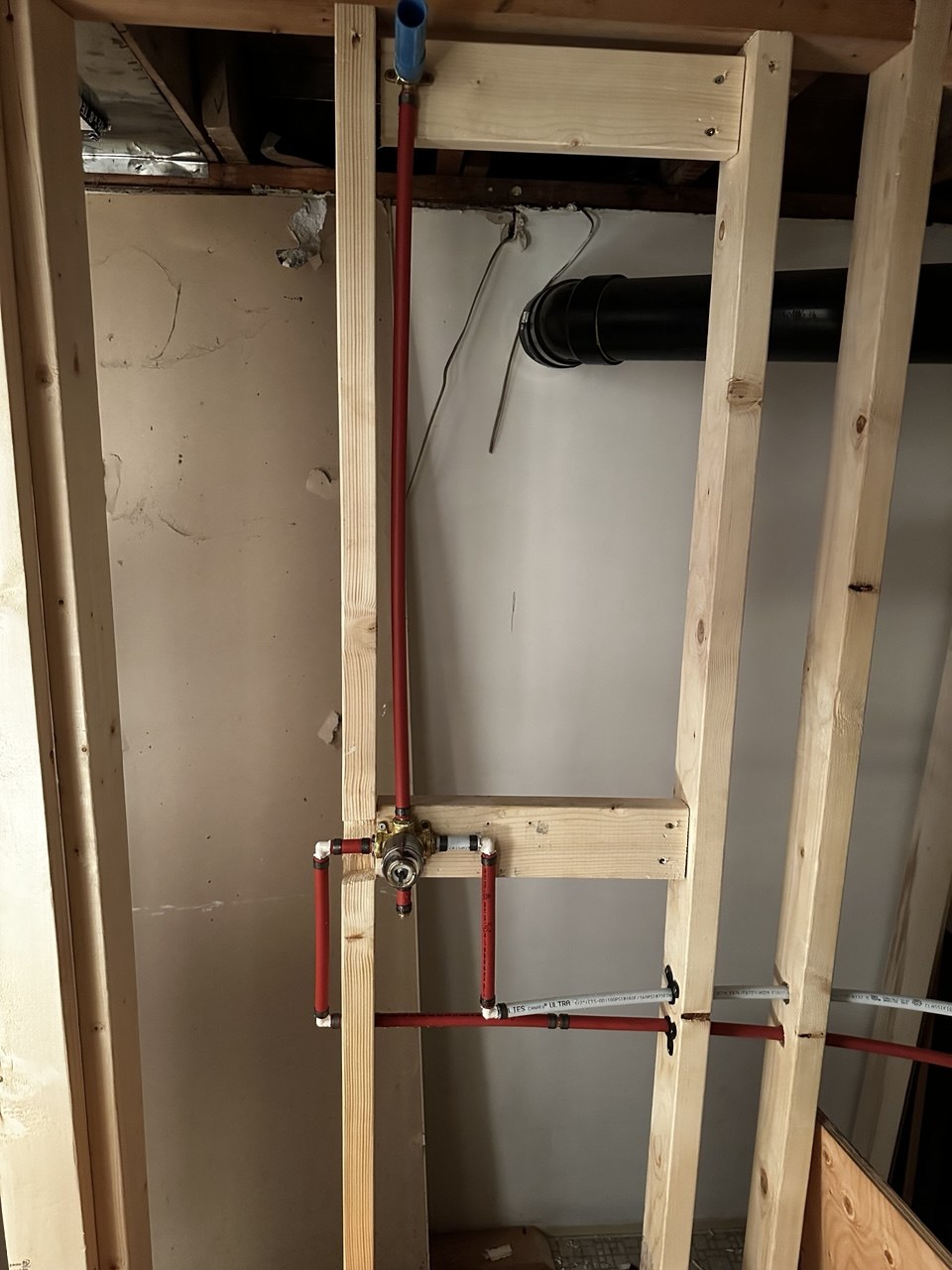 Custom Shower Base & Rough-In Installation