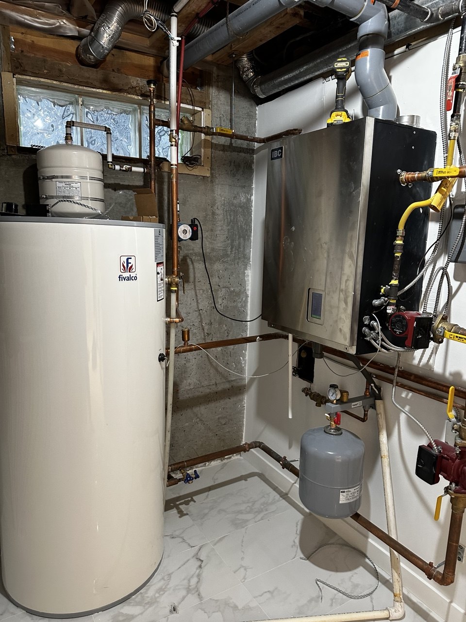 IBC Boiler & Indirect Tank Installation