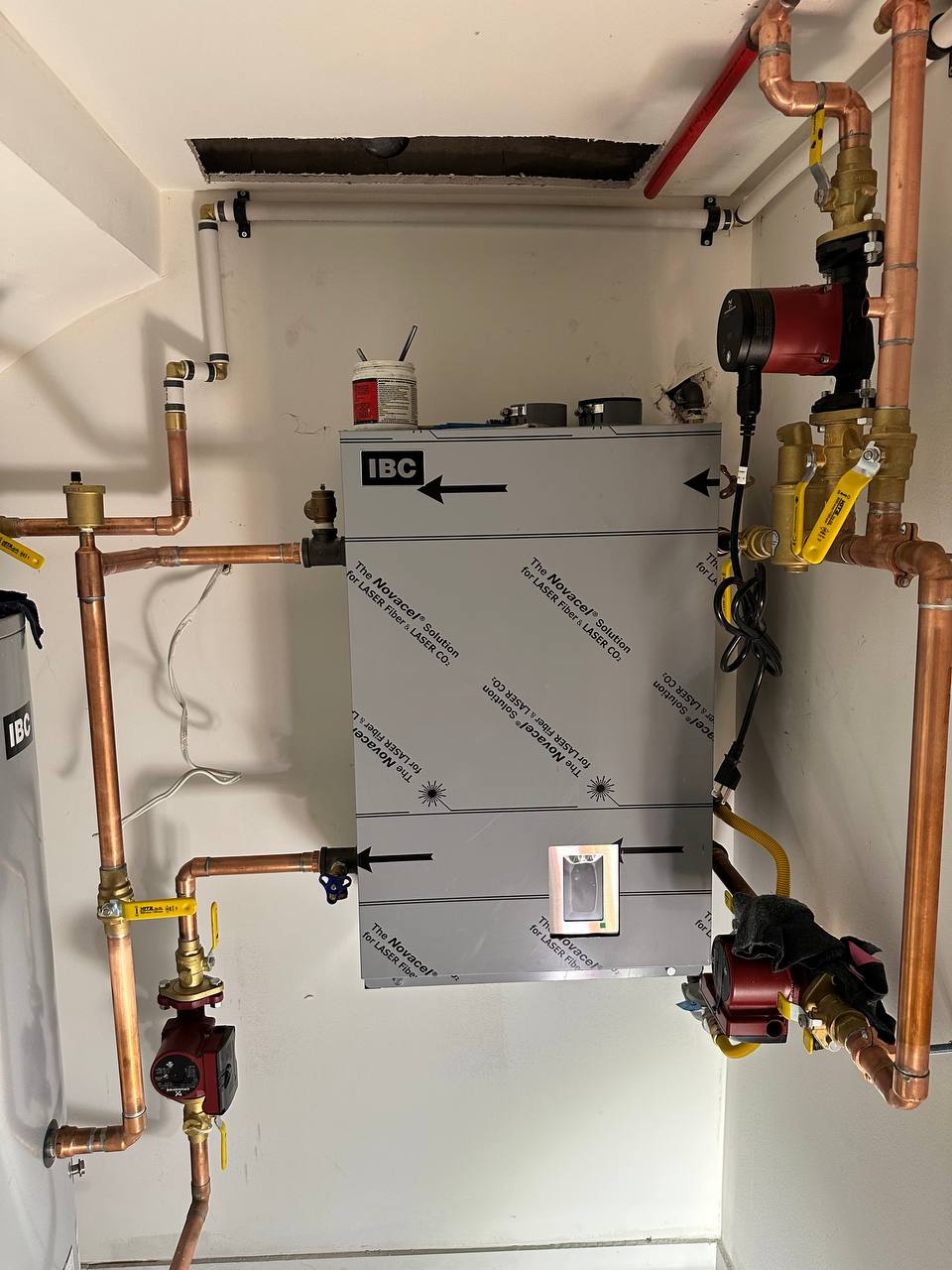 IBC Boiler & Indirect Water Heater Installation
