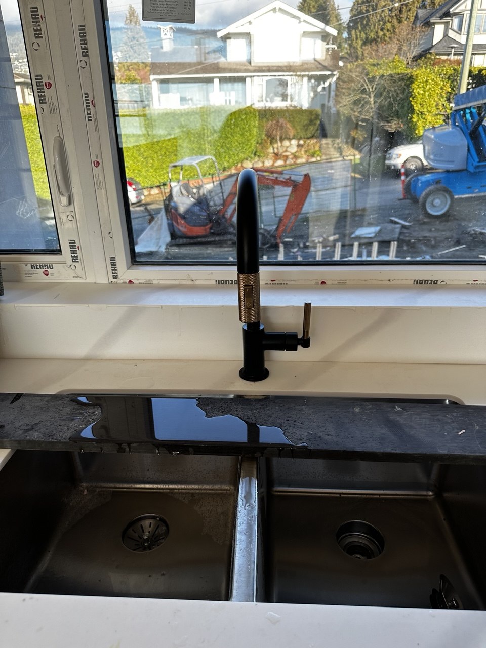 Kitchen Faucet Installation