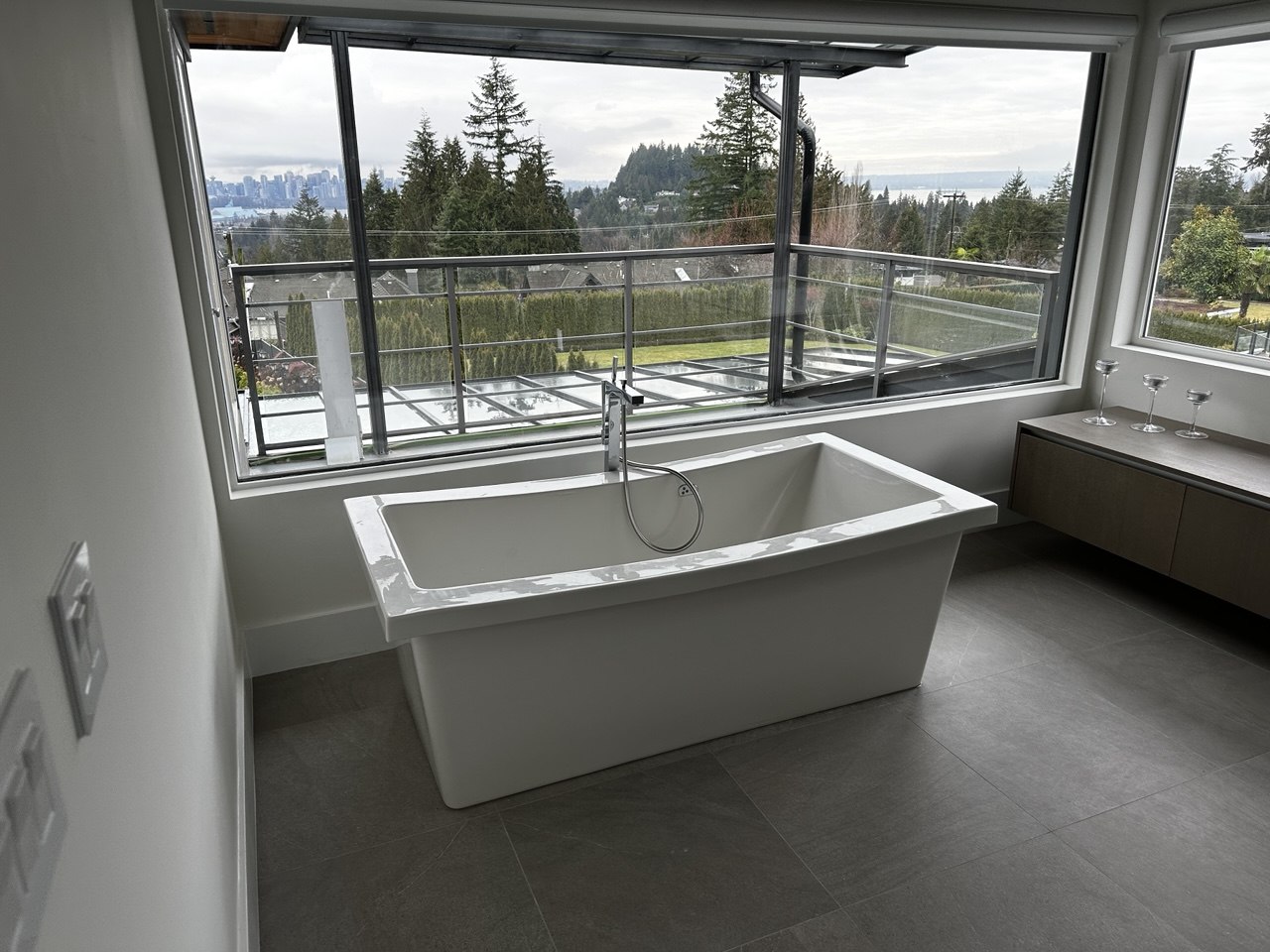 Luxury Master Bathroom Plumbing Installation – West Vancouver