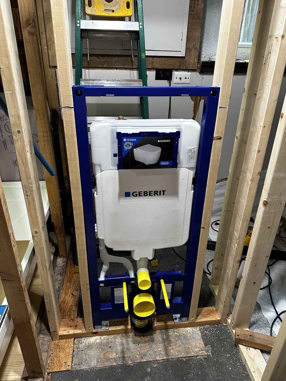 Wall-Hung Toilet Installation